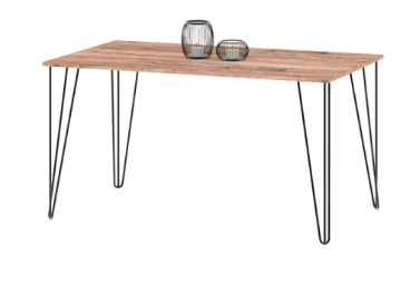 [MKH140] Mesa industrial 1.4 mts color atakama base hierro