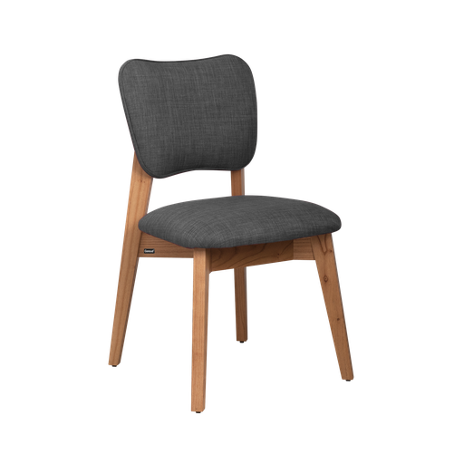 [100000378] Silla Frida Roble Tap. Gris