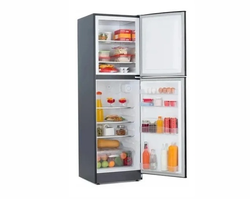 [HPK151M11N01] (D) Heladera Cíclica 394 Litros Negra Con Dispenser Y Extra Freezer Patrick