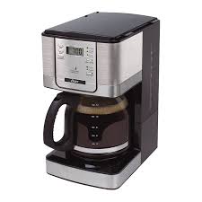 [0034264441019] Cafetera Filtro Bvstdc4401 12 Tazas, Vidrio, Programable, Acero