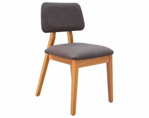 [301000095] (D) - Silla Rosse L Roble Leriex Chenille Uva