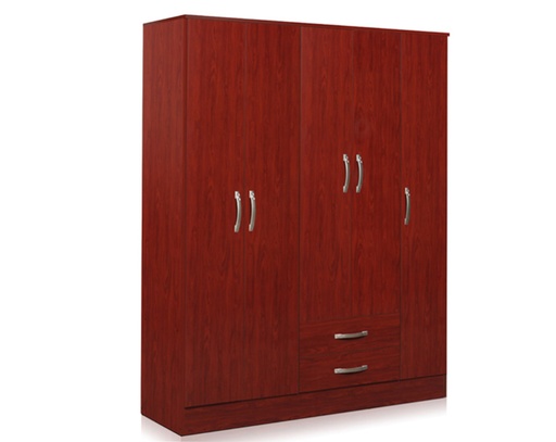 [34810340] Discontinuado - Placard Tana Plus 5 Ptas 2 C Mogno