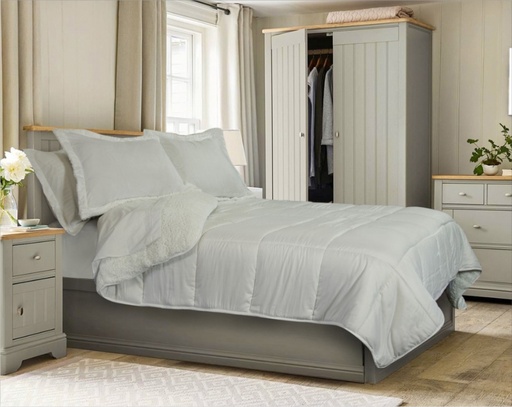 [161073] Edredon Eco Down Corderito Blan 270 X 25