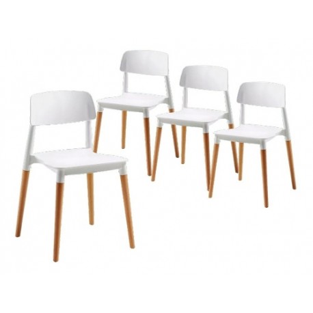 [BA37754] Set x 4 Silla milan blanca (JUNIO)