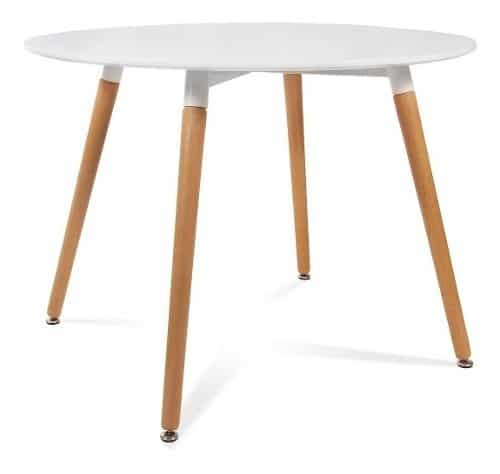 [801305] Mesa redonda eames 090 Blanco