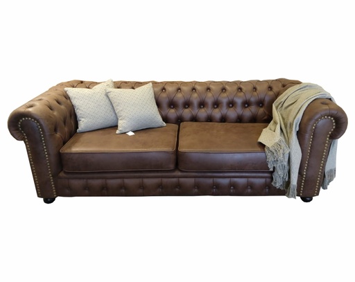 [33102] Sillon Chesterfield 2/3 Tela Jacare 11