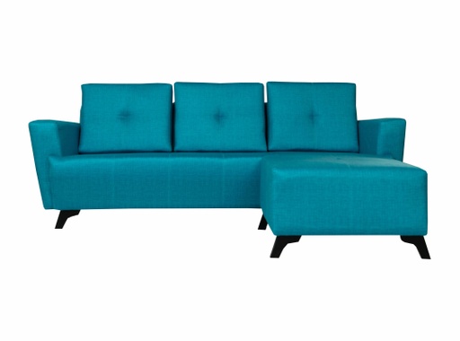 [33097] Sillon Luxor Rinconero C/Puff Strade Color 34 G3 (Turquesa)