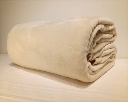 [035002-097-9967] Manta Microfibra Danubio Flannel King Natural