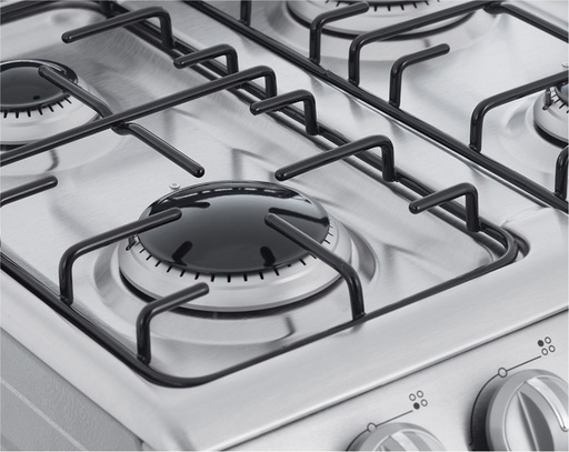 [7797102524338] Cocina A Gas Patrick 55 Cms Cp6855Ai Inox/ Luz Enc  + Parrillas Alambron