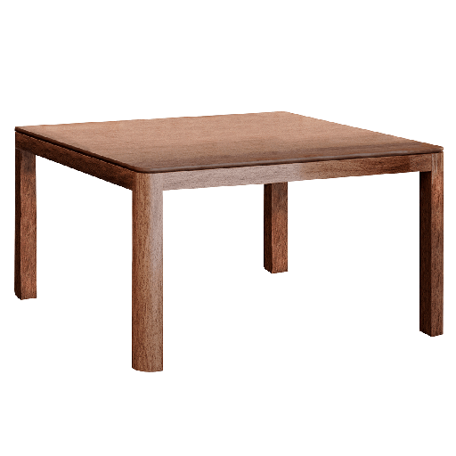 [400378] Mesa Lacar 135X135 Castaño