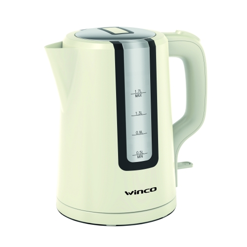 [9556032233592] (D) Jarra Electrica Winco 1850W Blanco Perla