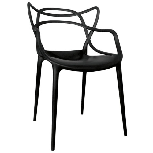 [39/F915001] Silla Allegra Negra Gardenlife