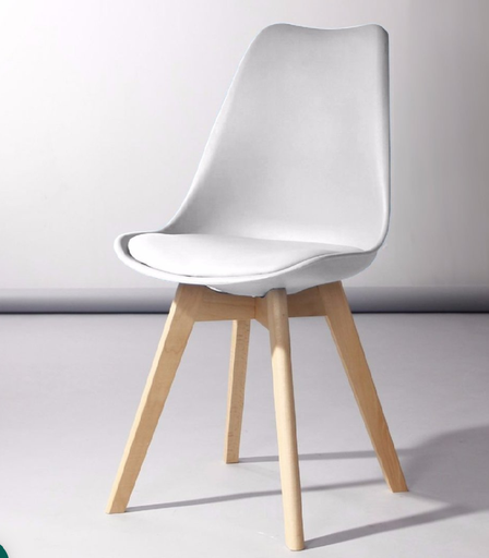 [39/F908400] Silla Tulip Blanco Gardenlife