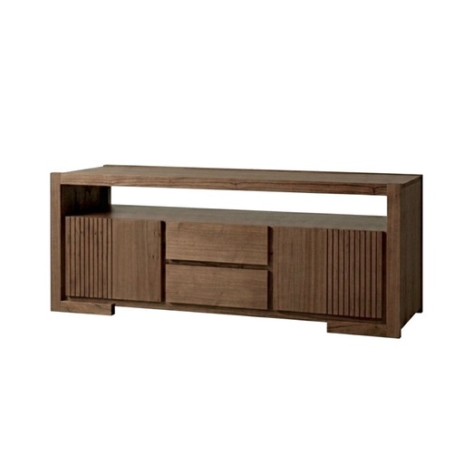 [1000370] Mesa Rack Tv Contemporanea 1.52X0.45X0.62 Castaño