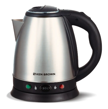 [7798113204264] &quot;D&quot; Jarra Eléctrica Ken Brown Mate/Café. Potencia 1650W-Capacidad 1,5 Litros