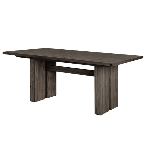 [802060] Mesa Fija Genoud Base Central Ceniza 2.60 Mts