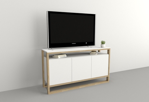 [4200-COE] Mesa Tv Tables Chic 1,33M Olmo Finlandes Everest
