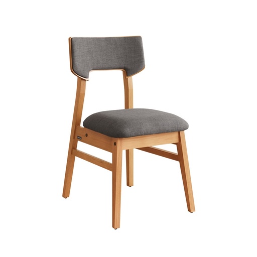 [100000438] Silla Kioto Roble Lino Gris