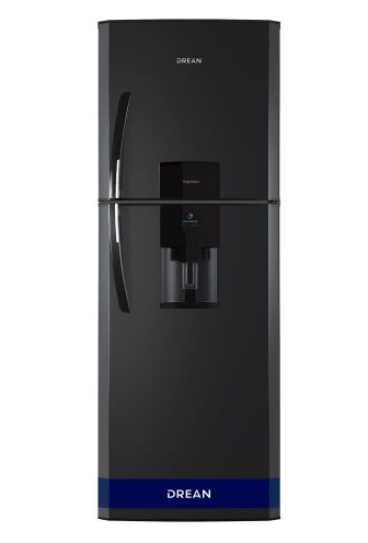 [7797102525656] &quot;D&quot;- Heladera Drean Con Freezer Cíclica 396 L Black Steel - Hdr400F11N
