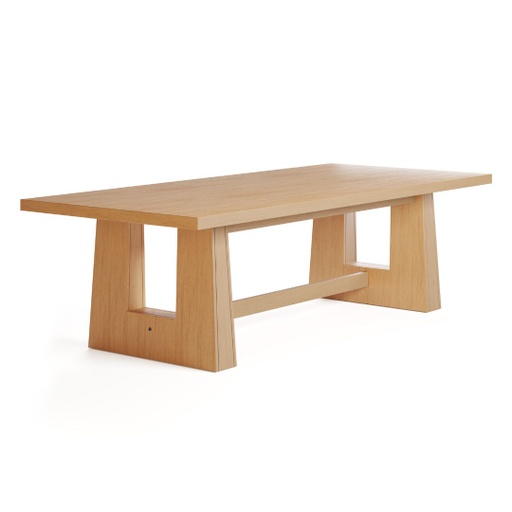 [400517] Mesa Brooklyn 2.10 X 1.00 Roble