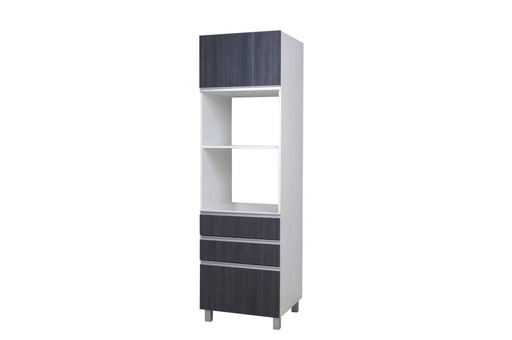 [35812773] Modulo Multiuso Potenza 0.6 1Puerta 3Cajones Antracita