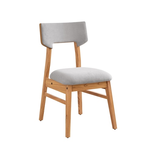 [19887] Silla Kioto Roble Lino Gris claro