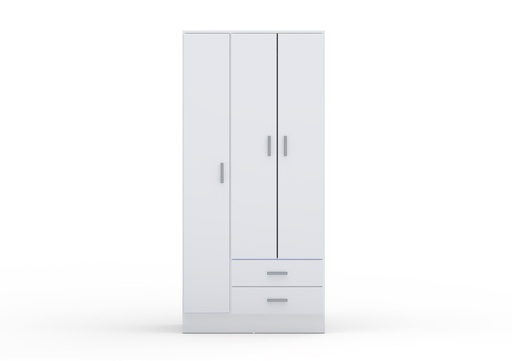 Placard Tana Piú 3ptas 2caj. 186x0.86x46.5cm