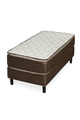 [CON362-100190] Conjunto de colchón y sommier 362 1 1/2 plaza 100x190