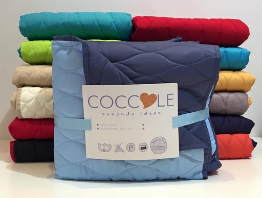 [141006] Quilt Coccole Micro Rever 1.70 1 1/2 Pl
