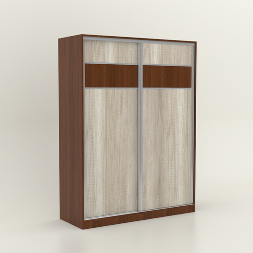 [801163] Discontinuado - Placard Puertas Corredizas 1.50 Tonini Tabaco/Helsinski