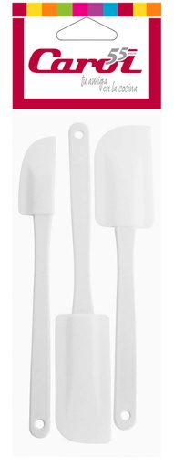 [7792281003537] Espatula Goma, Set X 3, Bolsa