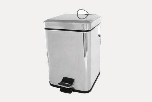 [7792281018371] Cesto Ac.Inox.C/Pedal 12 Lts.