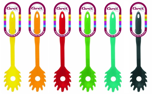 [7792281650809] Cuchara Para Pasta De Nylon Colores Varios