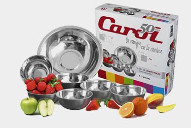 [7792281972048] Set 5 Pzas (Bowl 22+ 4 Compoteras 11 )C/Caj