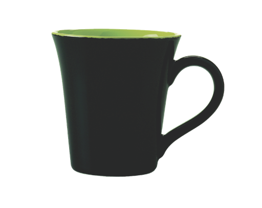 [7891361983575] Jarro Mug 330 Cc Tulipa Bicolor Violeta-Amarillo Cod.0267