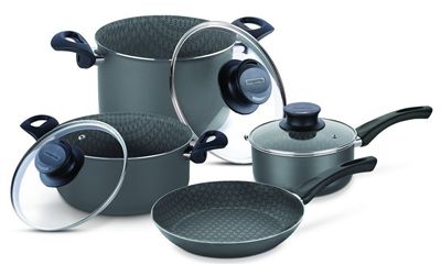 [20599/783] Paris Bateria De Cocina 7 Ud Rojo